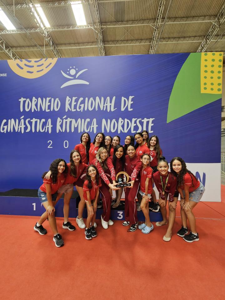 PB no pódio: equipe paraibana se destaca em Torneio Nordeste de GR e representa o estado em SP