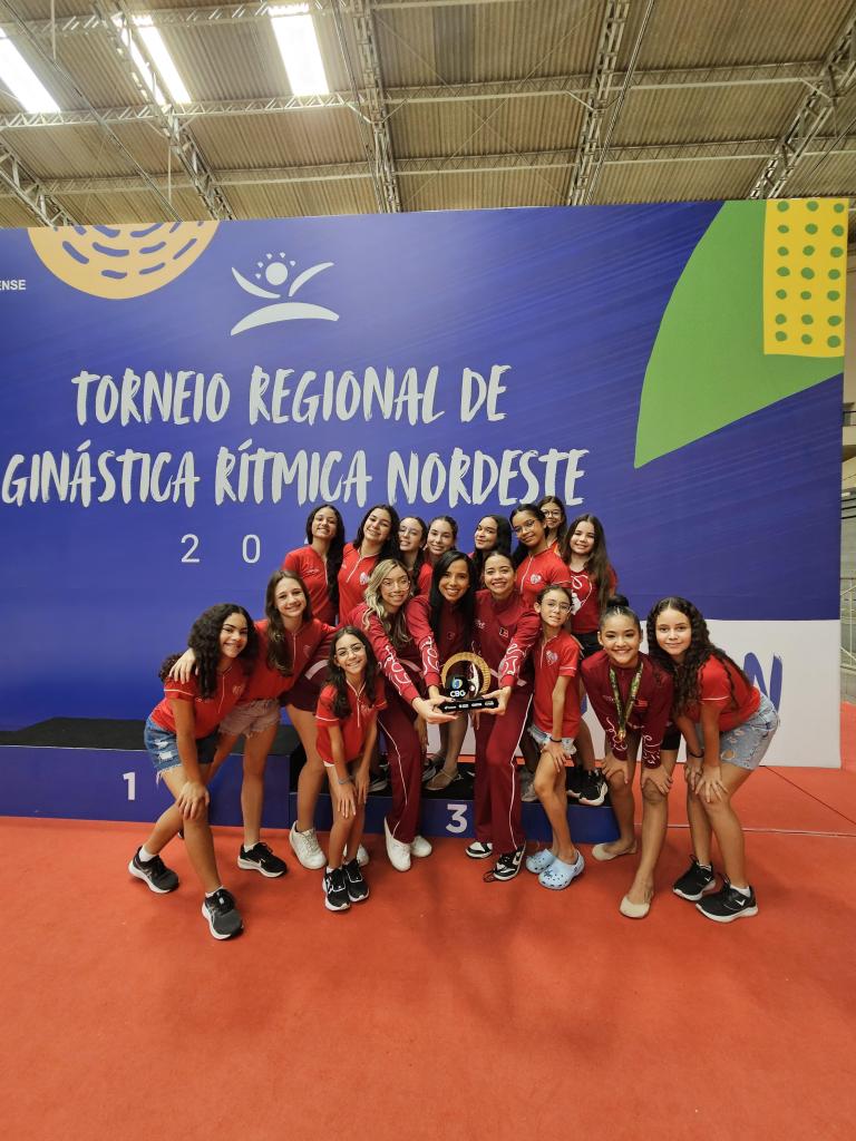 PB no pódio: equipe paraibana se destaca em Torneio Nordeste de GR e representa o estado em SP